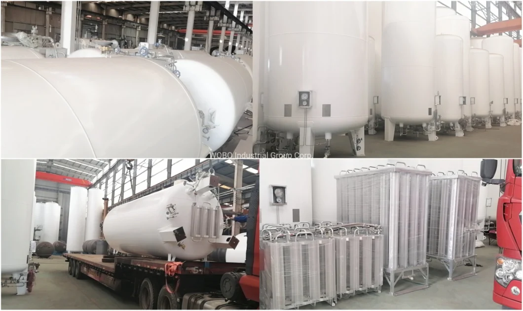 Cryogenic Liquid Oxygen Nitrogen Argon Carbon Dioxide Cryogenic Storage Tank