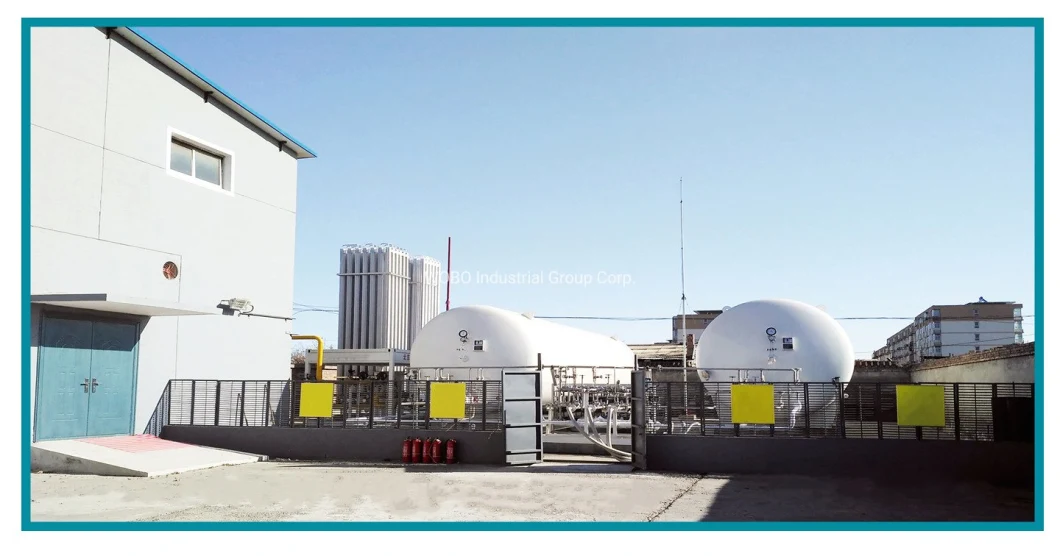 Cryogenic Liquid Oxygen Nitrogen Argon Carbon Dioxide Cryogenic Storage Tank