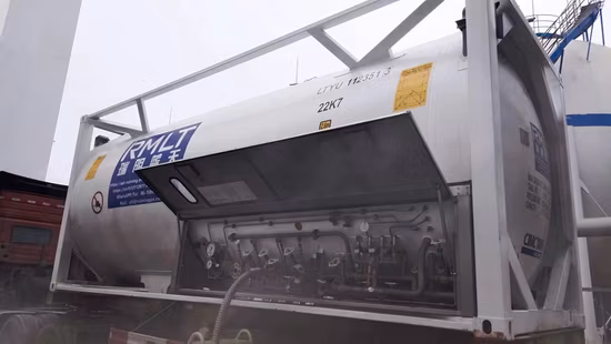 Tank für flüssiges Kohlendioxid, Lagertanks für flüssiges Kohlendioxid, Lagerung von flüssigem CO2